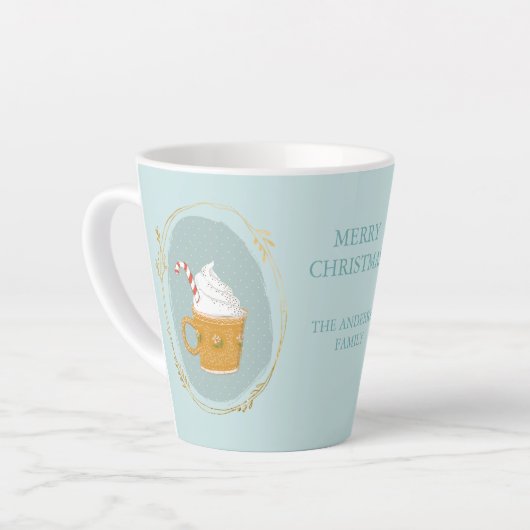 Heiße Schokolade Milchtasse (Linke Ecke)