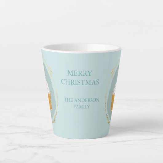 Heiße Schokolade Milchtasse (Vorderseite)