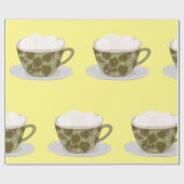 Heiße Schokolade mit Marshmallows Geschenkpapier (Flach)