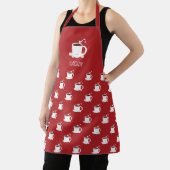 Heiße Schokolade Name des heißen Kakaos Schürze (InSitu)