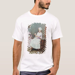 Heiße Schokolade (Öl auf Leinwand) T-Shirt