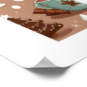 Heiße Schokolade Poster (Ecke)