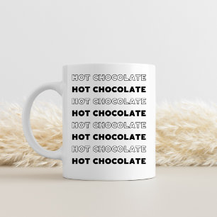 Heiße Schokolade Tasse