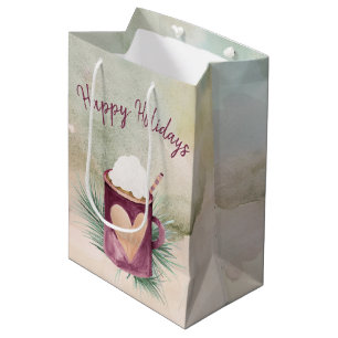 Heiße Schokolade-Tasse Mittlere Geschenktüte