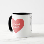 Heiße Schokolade und Eibisch-Tasse Tasse (Vorderseite Links)