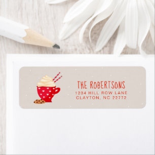 Heiße Schokolade und Kekse Weihnachten