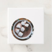 Heiße Schokolade und Marshmallows Geschenkanhänger (Beispiel)