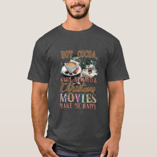 Heiße Schokolade Warme Decken Und Weihnachtsfilme  T-Shirt