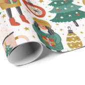 Heiße Schokolade Weihnachtsbaum Geschenkpapier (Rolleneckpunkt)