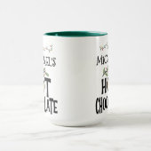 Heiße Schokolade Weihnachtsgebäck & Individuelle N Tasse (Zentrum)