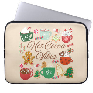 Heiße Schokolade Weihnachtsstimmung Laptopschutzhülle