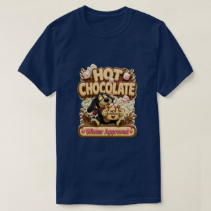 Heiße Schokolade Winter genehmigt Gemütlich T-Shirt