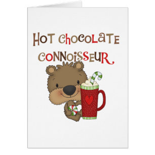 Heiße Schokoladen-Kenner-Jungen-Bär