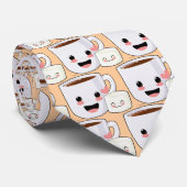 Heiße Schokoladen-und Eibisch-Krawatte Krawatte (Gerollt)