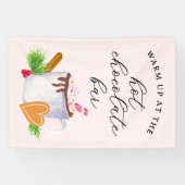 Heiße Schokoladenbar Banner (Horizontal)