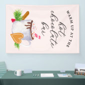 Heiße Schokoladenbar Banner (Messe)