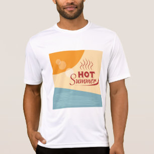 Heiße Sommer Vintage Retro Vibes T-Shirt