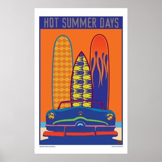 Heiße Sommertage - Poster (Vorne)