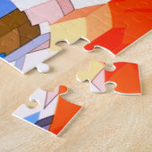 Heiße Stadt-Tag-Kunst Puzzle (Seite)