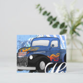 Heiße Stange Postkarte (Stehend Vorderseite)