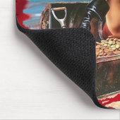 Heiße Tauchen-Babys im Bikini Mousepad (Ecke)