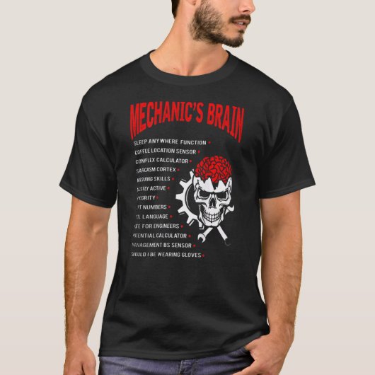 Heiße Trend Mechanik T-Shirt (Vorderseite)