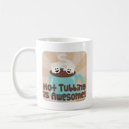 Heiße Tubbing Eibische Kaffeetasse (Links)