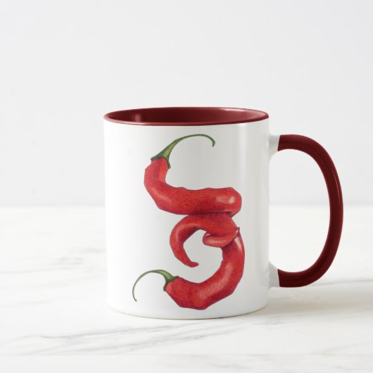 Heiße und scharfe Tasse (Rechts)