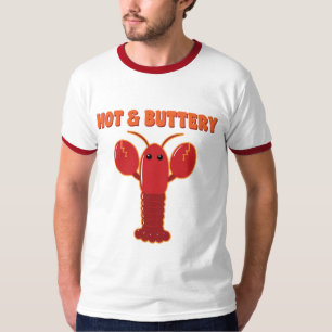 Heiße und schmetterne Hummer T-Shirt