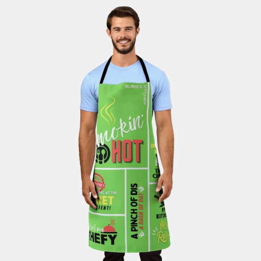 Heiße Unisex-Schürze Schürze (Getragen)
