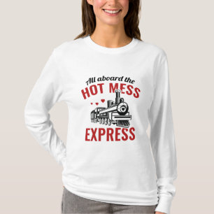 Heiße Verwirrung ausdrücklich T-Shirt
