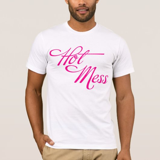 Heiße Verwirrung T-Shirt (Vorderseite)