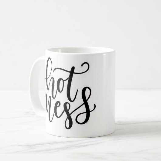 Heiße Verwirrungs-Kaffee-Tasse Kaffeetasse (Vorderseite Links)