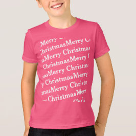 heiße Weihnachten in schlankem Muster T-Shirt