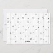 Heiße Weihnachts-Weihnachtskarte Feiertagskarte (Rückseite)