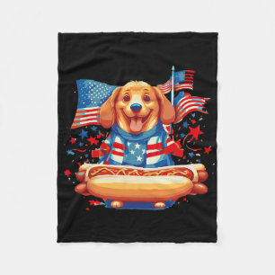 Heiße Würstchen Frank Tag Amerikanisch Sarkastisch Fleecedecke