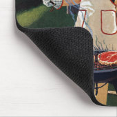 Heiße Würstchen Mousepad (Ecke)