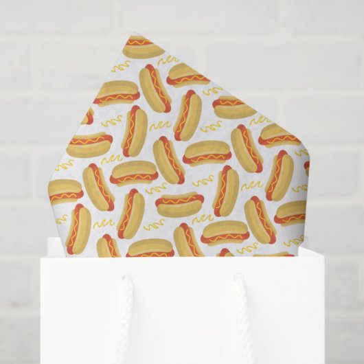 Heiße Würstchen Taschentücher Seidenpapier (Geschenk Tasche)