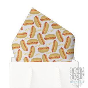 Heiße Würstchen Taschentücher Seidenpapier