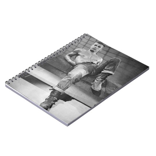 Heißer 50er Mann Notizblock (Linke Seite)