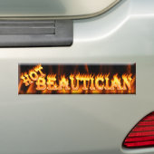 heißer Beautician Autoaufkleber (Auf Auto)