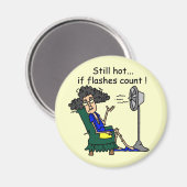 Heißer Blitz-Spaß Magnet (Vorderseite/Rückseite)