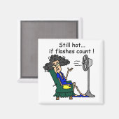 Heißer Blitz-Spaß Magnet (Vorderseite/Rückseite)