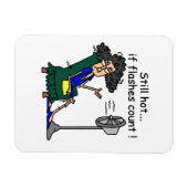 Heißer Blitz-Spaß Magnet (Horizontal)