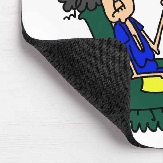 Heißer Blitz-Spaß Mousepad (Ecke)