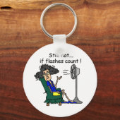 Heißer Blitz-Spaß Schlüsselanhänger (Vorderseite)