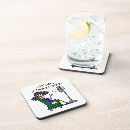 Heißer Blitz-Spaß Untersetzer (Rechte Seite)