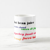 heißer Bohnensaft International Kaffeetasse (Mittel)