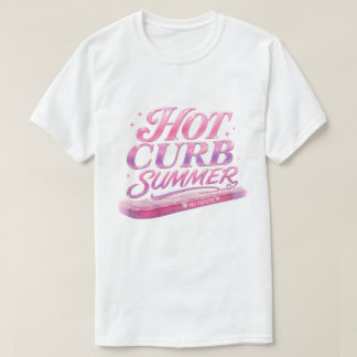 Heißer Bordstein Sommer T-Shirt