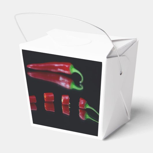 Heißer Chili Geschenkschachtel (Rückseite)